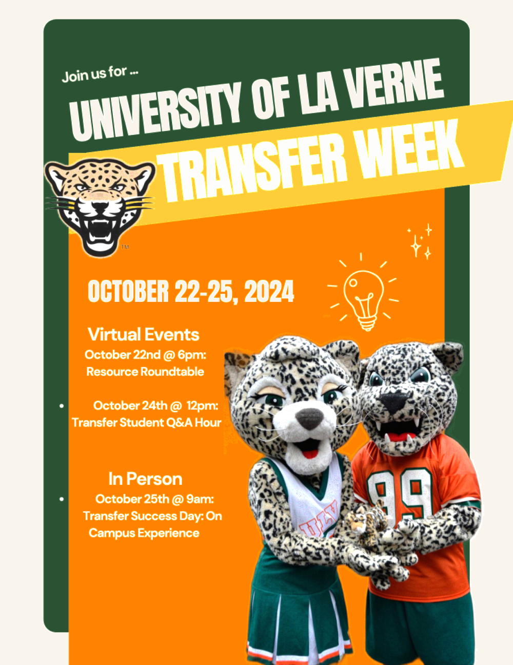 ULV Transfer Week