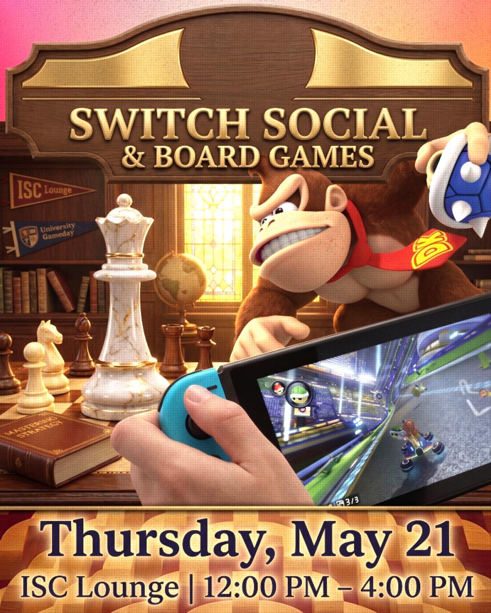 Switch and Board Games May 21